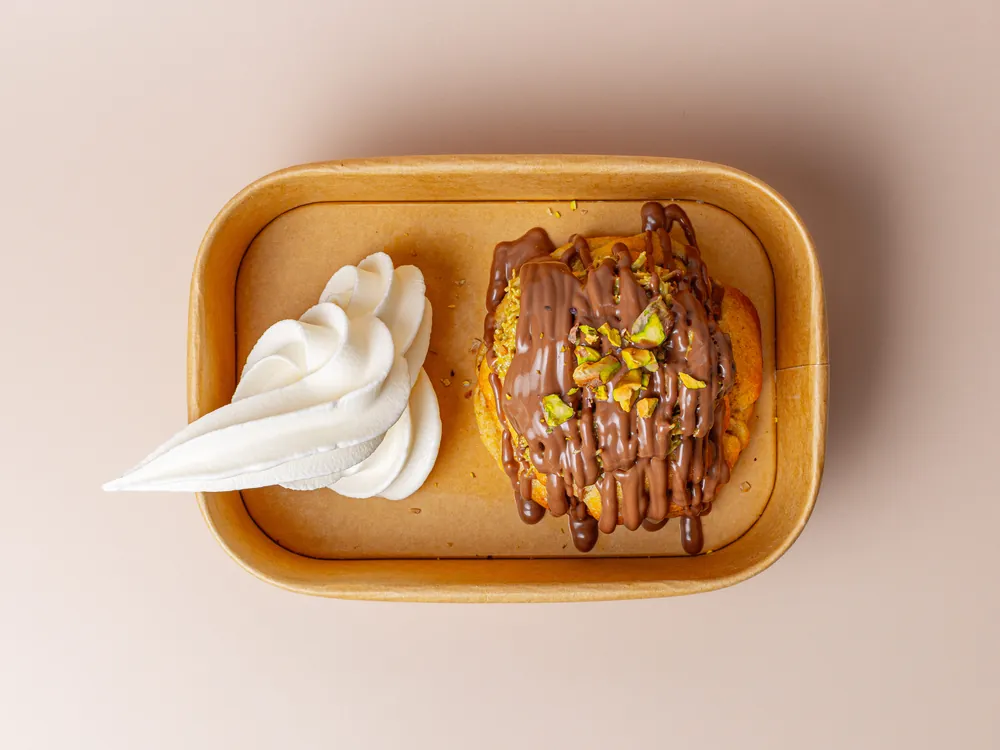 Kunafa Believe It (Kunafa) Loaded NYC Cookie and Soft Serve
